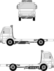Scania GP, Fahrgestell für Aufbauten