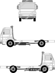 Scania GP, Telaio per sovrastrutture