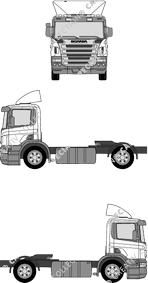 Scania P-Serie Lage Bumper Windfang, Lage Bumper, Windfang (2005)