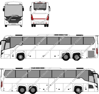 Scania Touring HD 13.7 M, 13.7 M, bus (2011)