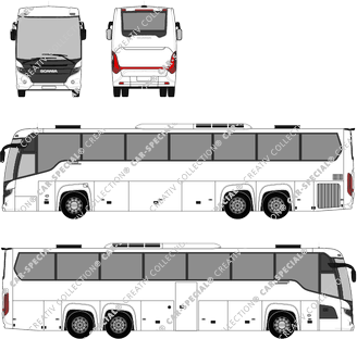 Scania Touring HD 13.7 M, 13.7 M, Bus (2011)