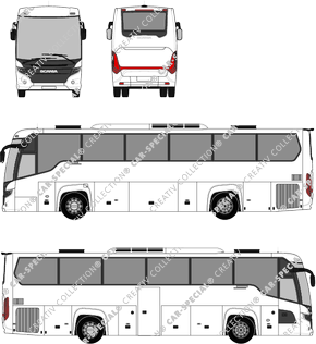 Scania Touring HD 12.1 M, 12.1 M, bus (2011)