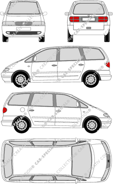 Seat Alhambra station wagon (Seat_001)