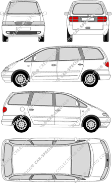 Seat Alhambra, 1996–2000 (Seat_001)