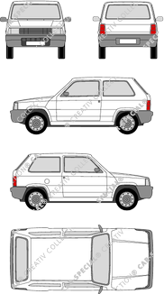 Seat Marbella Hatchback, 1985–1998 (Seat_009)