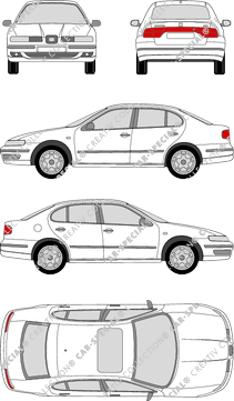 Seat Toledo, berlina, 4 Doors (1999)