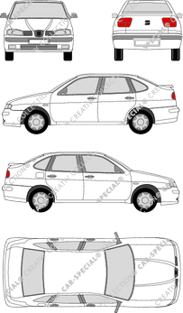 Seat Cordoba limusina, 1999–2003 (Seat_014)