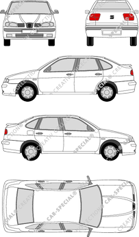 Seat Cordoba berlina, 1999–2003 (Seat_014)