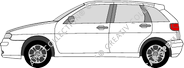 Seat Ibiza Hatchback, 2000–2002