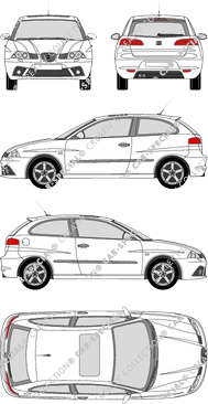 Seat Ibiza Kombilimousine, 2006–2008 (Seat_027)