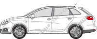Seat Ibiza ST station wagon, 2010–2012