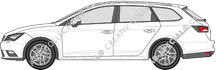 Seat Leon ST station wagon, a partire da 2013