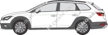 Seat Leon station wagon, a partire da 2014