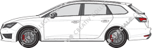 Seat Leon ST station wagon, a partire da 2015