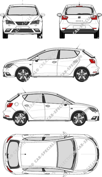 Seat Ibiza Kombilimousine, 2015–2017 (Seat_052)