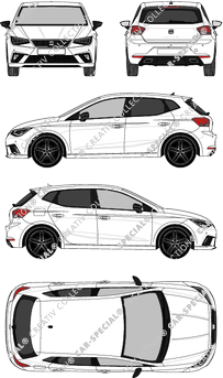 Seat Ibiza Hatchback, current (since 2017) (Seat_055)