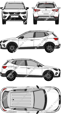 Seat Arona, Station wagon, 5 Doors (2018)