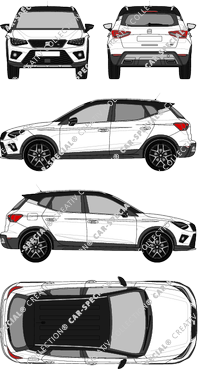 Seat Arona FR, FR, Station wagon, 5 Doors (2018)