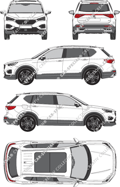 Seat Tarraco, actueel (sinds 2018) (Seat_065)