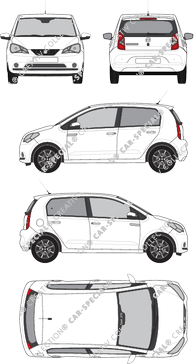 Seat Mii Hatchback, current (since 2020) (Seat_070)
