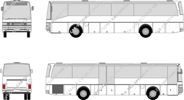 Setra S 215 UL, Bus