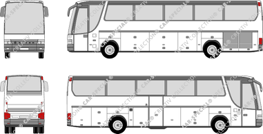 Setra S 315 HDH 2-ejes, 2-ejes, bus