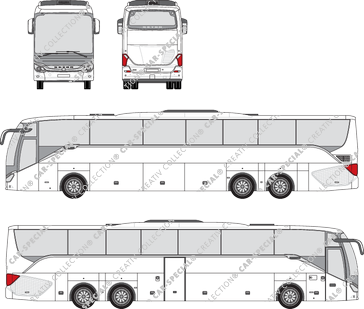 Setra S 519 HD, bus, 2 Doors (2013)
