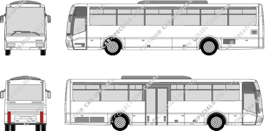 De Simon Intercity IL.3 Doppeltür hinten, IL.3, Doppeltür hinten, Bus