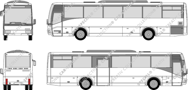 De Simon Intercity IL.4 Tür vor Hinterachse, IL.4, Tür vor Hinterachse, Bus