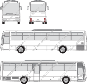 De Simon Intercity IL.3 bus scolaire, IL.3, scuolabus, bus