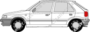 Škoda Felicia Hatchback, desde 1995
