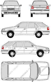 Škoda Felicia Combi combi, 1998–2012 (Skod_004)