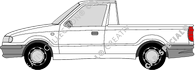 Škoda Felicia Pick-up, 1995–2001