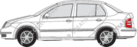Škoda Fabia Sedan, 2001–2004