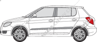 Škoda Fabia, 2007–2010