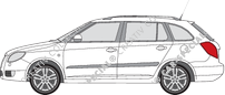 Škoda Fabia Combi break, 2007–2014