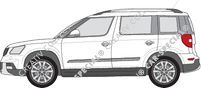 Škoda Yeti station wagon, a partire da 2013