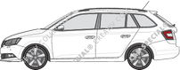 Škoda Fabia Combi Kombi, 2014–2020