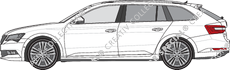 Škoda Superb Combi, 2015–2019