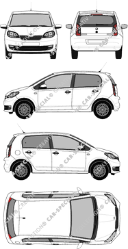 Škoda Citigo, 2017–2019 (Skod_054)