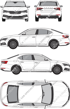 Škoda Superb, aktuell (seit 2019) (Skod_063)