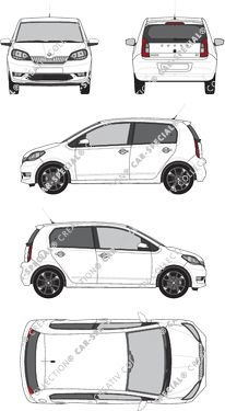Škoda Citigo e iV, Hatchback, 5 Doors (2020)