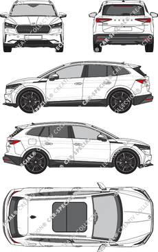 Škoda Enyaq iV combi, actual (desde 2020) (Skod_071)