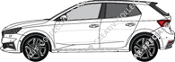 Škoda Fabia Hatchback, actual (desde 2021)