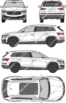 Škoda Kodiaq Station wagon, 2021–2024 (Skod_076)