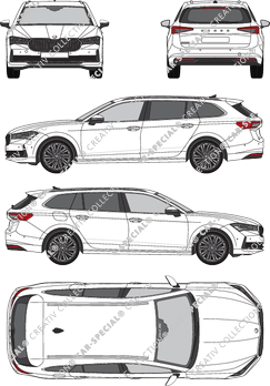 Škoda Superb Combi, Hatchback, 5 Doors (2024)