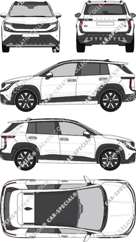 Škoda Epiq camioneta, actual (desde 2026) (Skod_092)