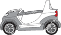 Smart Crossblade Descapotable, 2002–2003