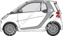 Smart Fortwo Kombicoupé, 2012–2015