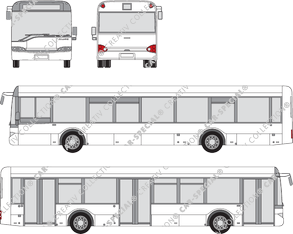 Solaris Urbino 12, 12, bus, 3 Doors